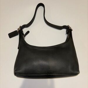 Vintage Coach Gray Legacy Hobo Shoulder 9059